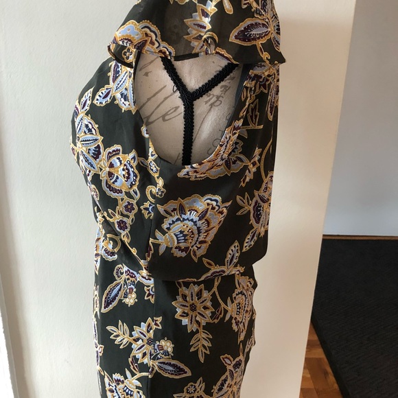 Zara Multi Color Patterned Dress Size M - Picture 5 of 8